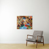 tapisserie du temple dragon (En situation (horizontale))