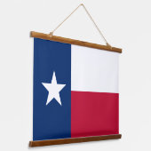 Tapisserie du Texas patriotique, drapeau du Texas (Angulaire)