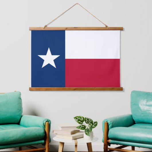Tapisserie du Texas patriotique, drapeau du Texas (Salon)