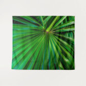 Tapisserie du ventilateur de palmier scié (Devant (Horizontal))