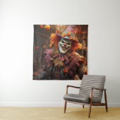 Tapisserie éffrayante Halloween (En situation)