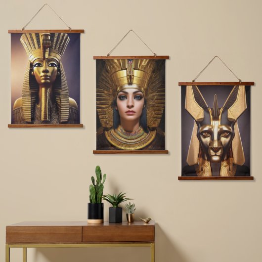 Tapisserie égyptienne suspendue (Asymétrique)