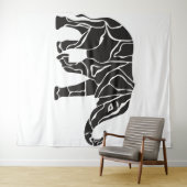 Tapisserie Éléphant (En situation (horizontale))