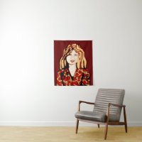 Tapisserie en laiton blonde fraise