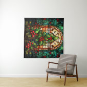 Tapisserie en verre de Noël (En situation (horizontale))