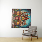 Tapisserie en verre de Noël (En situation (horizontale))