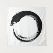 Tapisserie Enso Zen Circle (Devant (Horizontal))