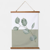 Tapisserie Eucalyptus moderne (Recto)