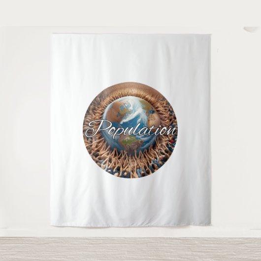 Tapisserie extra-large (88 po x 104 po) (Devant)