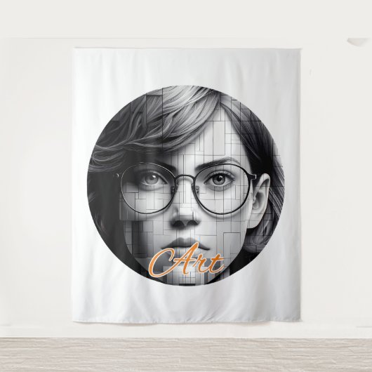 Tapisserie extra-large (88 po x 104 po) (Devant)