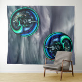 Tapisserie Eye of the Storm (En situation (horizontale))