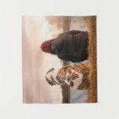 Tapisserie faite sur commande de photo d'animal (Devant)