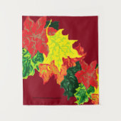 Tapisserie ; Feuilles d'automne (Devant)