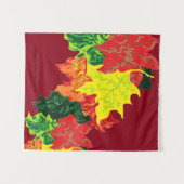 Tapisserie ; Feuilles d'automne (Devant (Horizontal))