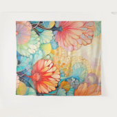 Tapisserie Flora 5 Floral Pastel (Devant (Horizontal))