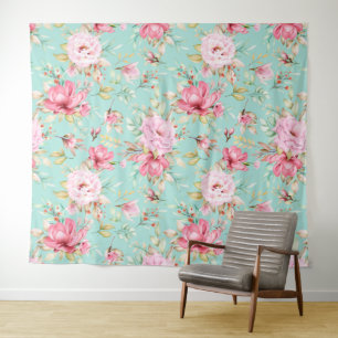 Tapisserie florale simple