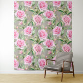 Tapisserie florale simple (En situation)