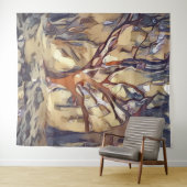 Tapisserie forestière (En situation (horizontale))