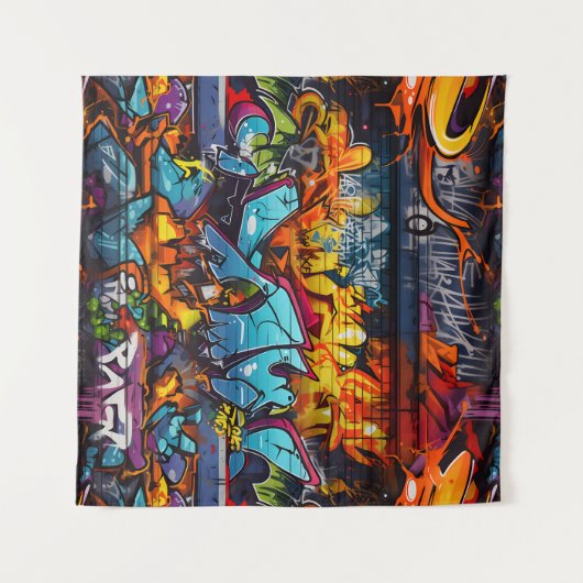 Tapisserie Graffiti (Devant (Horizontal))