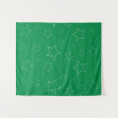 Tapisserie Green Stars (Devant (Horizontal))