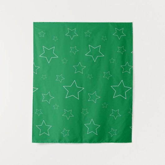 Tapisserie Green Stars (Devant)