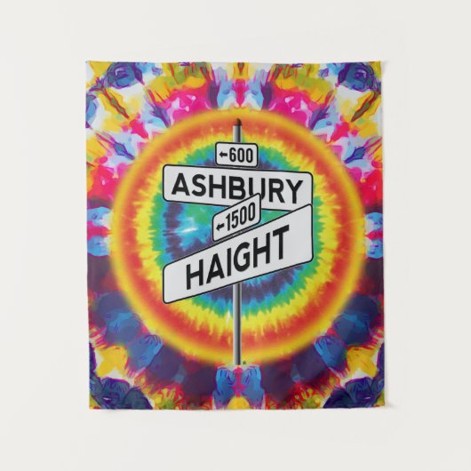 Tapisserie Haight & Ashbury (Devant)