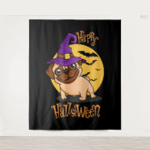 Tapisserie Halloween Puggy (Devant)