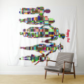 Tapisserie Happy Out (En situation (horizontale))