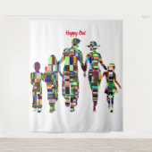 Tapisserie Happy Out (Devant)