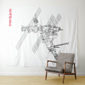 Tapisserie Hors de Ce Monde (En situation (horizontale))