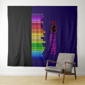 Tapisserie I Love Music (En situation (horizontale))