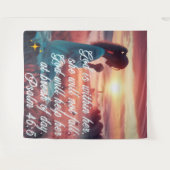 Tapisserie "Inspirer la foi" (Devant (Horizontal))