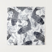 TAPISSERIE JAPONAISE DE GRAPHIQUE DE NATATION DE (Devant (Horizontal))