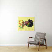 Tapisserie Juneteenth (En situation (horizontale))