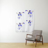 Tapisserie : La danse grecque Evzon (En situation)