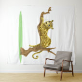 Tapisserie Léopard (En situation (horizontale))