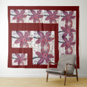 Tapisserie Lilium orientalis (En situation (horizontale))