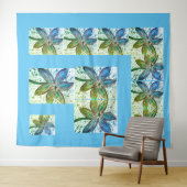 Tapisserie Lilium orientalis (En situation (horizontale))