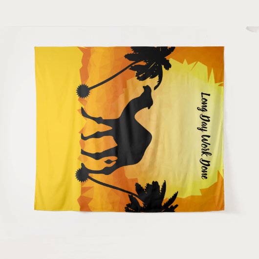 Tapisserie Long Dat Work Done (Devant (Horizontal))