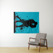 Tapisserie Love You Forever Moyenne (127 cm x 152  (En situation (horizontale))