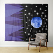 Tapisserie Lune Starlight (En situation (horizontale))