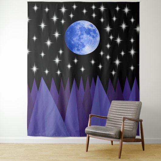 Tapisserie Lune Starlight (En situation)