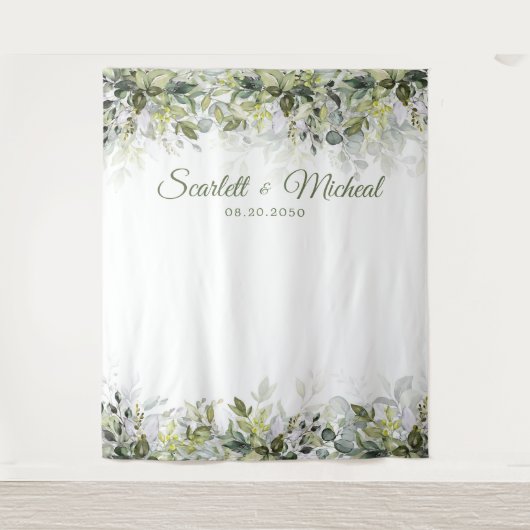 Tapisserie Mariage verte (Devant)