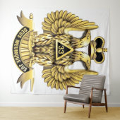 Tapisserie Mason 33 degrés (En situation (horizontale))