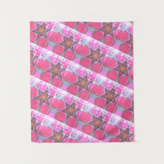 TAPISSERIE MODERNE Mandala COULEUR ROSE ÉTOILE CLA
