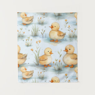 Tapisserie motif caneton mignon