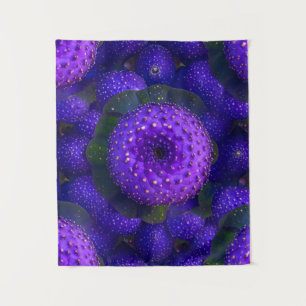 Tapisserie Motif violette vibrante