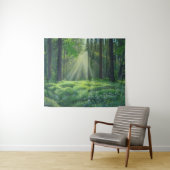 Tapisserie moyenne "Le matin a cassé" (En situation (horizontale))