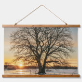 Tapisserie murale à cadre de bois (Devant)