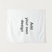 Tapisserie murale - Ajoutez votre propre design (Devant (Horizontal))